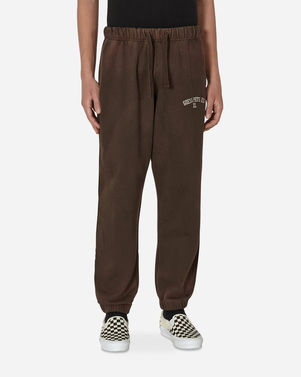 Guess USA - Washed Terry Sweatpants Brown