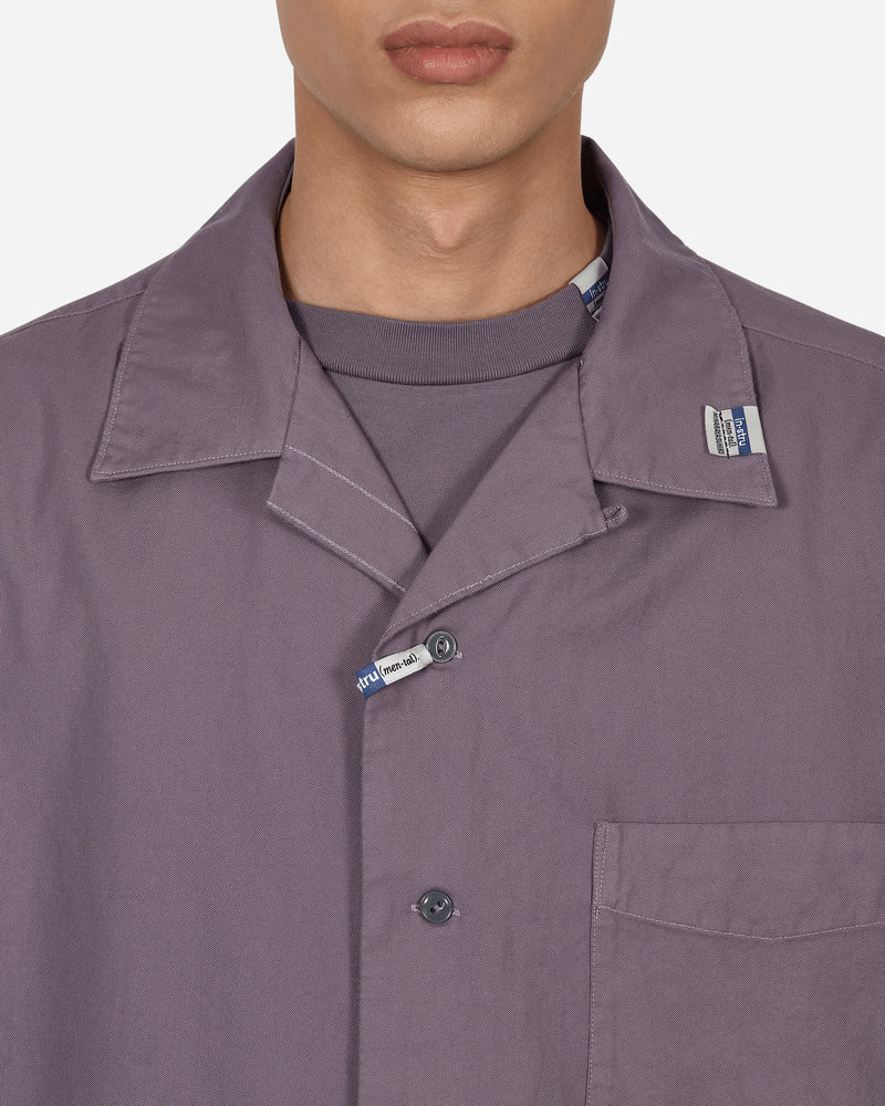 Instrumental Short Sleeve Oxford Shirt Purple Shirts Shortsleeve I06SH012 PURPLE