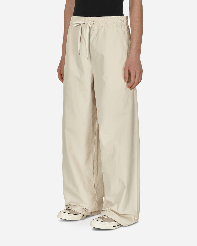 Instrumental No Side Seam Easy Wide Pants White Pants Trousers I07PT011 WHITE