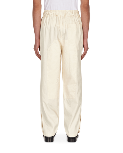 Jil Sander C 02 W Patches Cream White Pants Trousers JSMS312018-MS243800 280