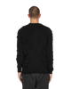 JordanLuca Euphoria Jumper Black Sweatshirts Crewneck 7706803001 001