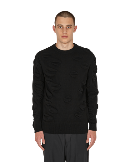 JordanLuca Euphoria Jumper Black Sweatshirts Crewneck 7706803001 001