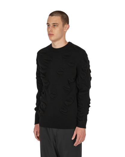 JordanLuca Euphoria Jumper Black Sweatshirts Crewneck 7706803001 001