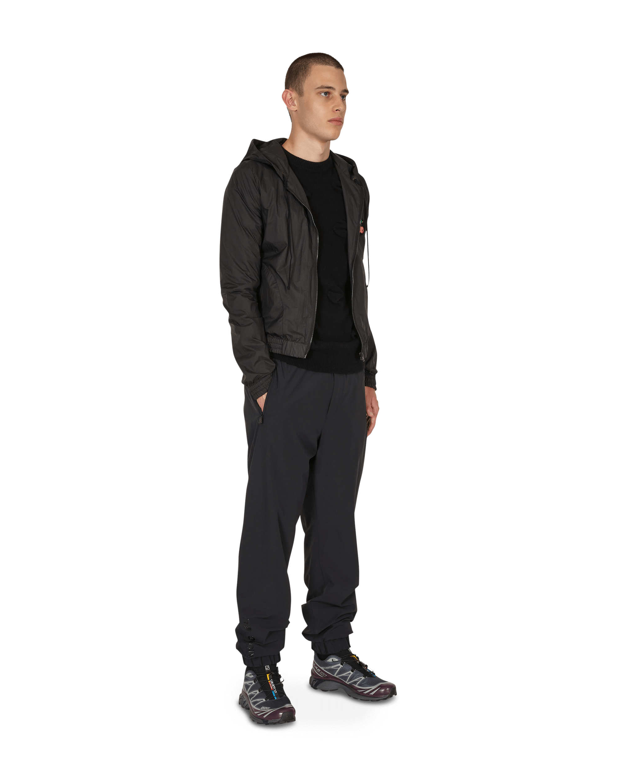 JordanLuca Euphoria Tracksuit Top Black Sweatshirts Track Tops 7210420001 001