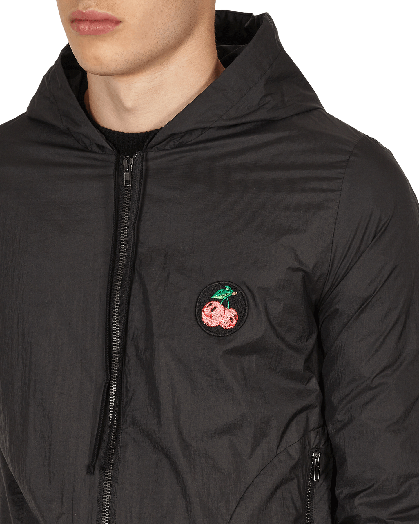 JordanLuca Euphoria Tracksuit Top Black Sweatshirts Track Tops 7210420001 001