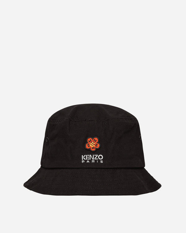 KENZO Paris - 'Boke Flower' Crest Bucket Hat Black