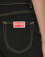 KENZO Paris Denim Pants Rinse Black Pants Denim FD62DP2106C1 BM