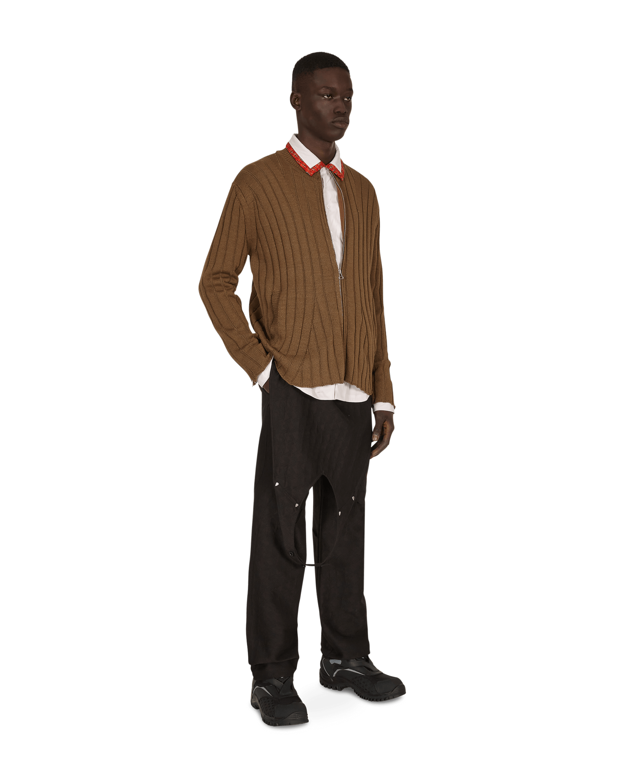 Kiko Kostadinov Torquils Pocket Pale Camellia/Ruby Shirts Longsleeve KKAW21SH01-41 001