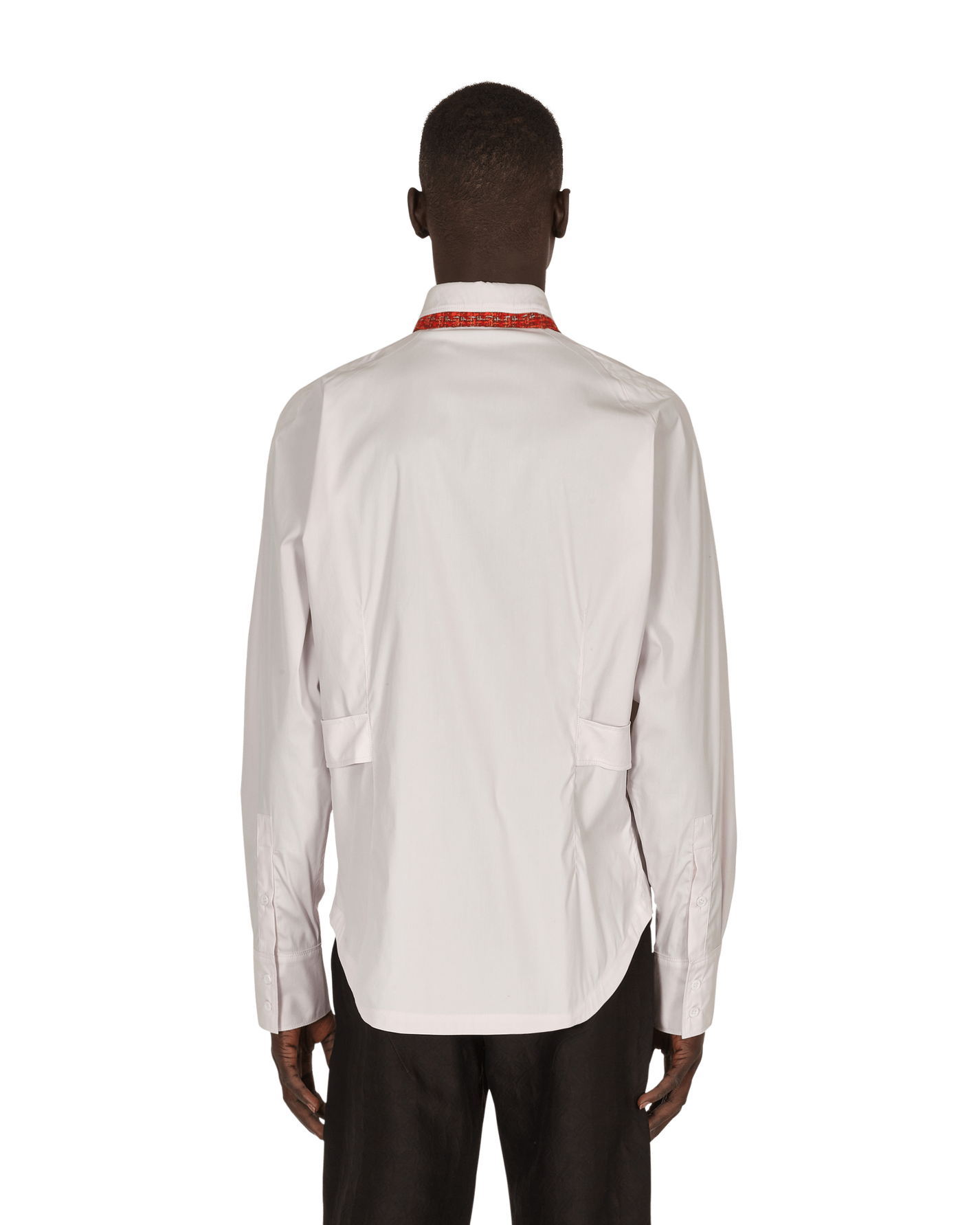 Kiko Kostadinov Torquils Pocket Pale Camellia/Ruby Shirts Longsleeve KKAW21SH01-41 001