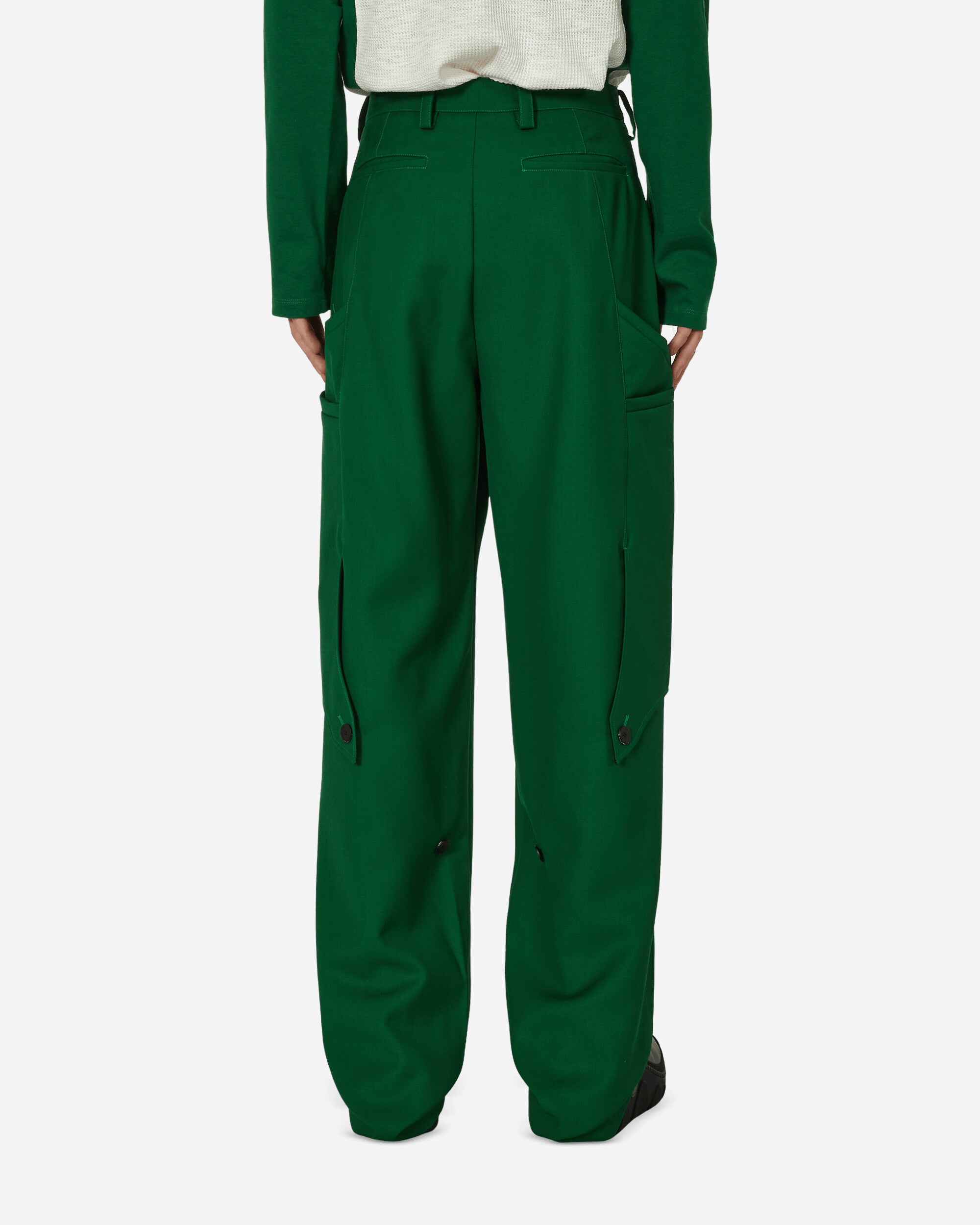 Kiko Kostadinov Megara Trouser Forest Green Pants Trousers KKAW23T01 1