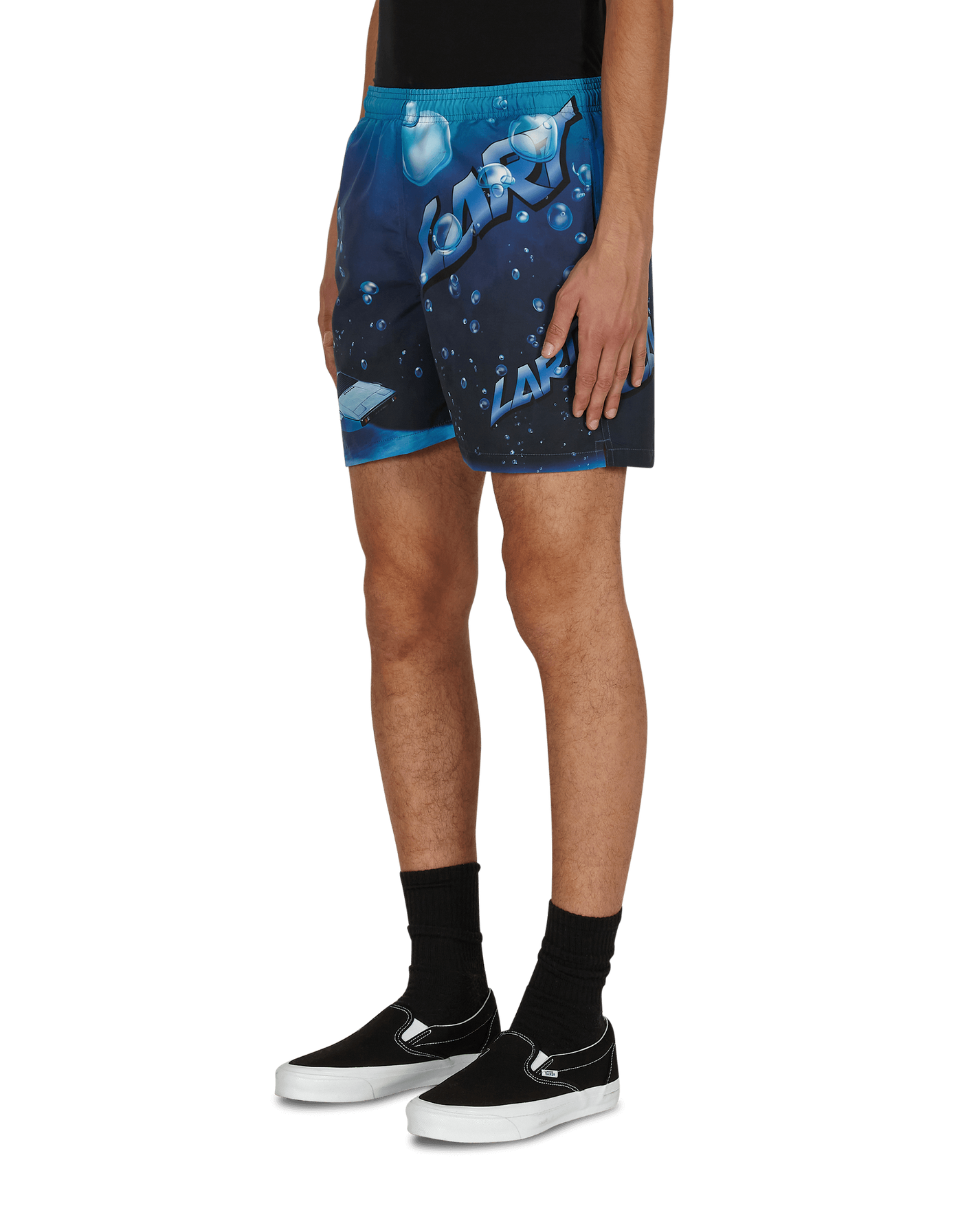 L'Art De L'Automobile Swimwear Short Blue Swimwear Swim Trunks KARESPRIT 004