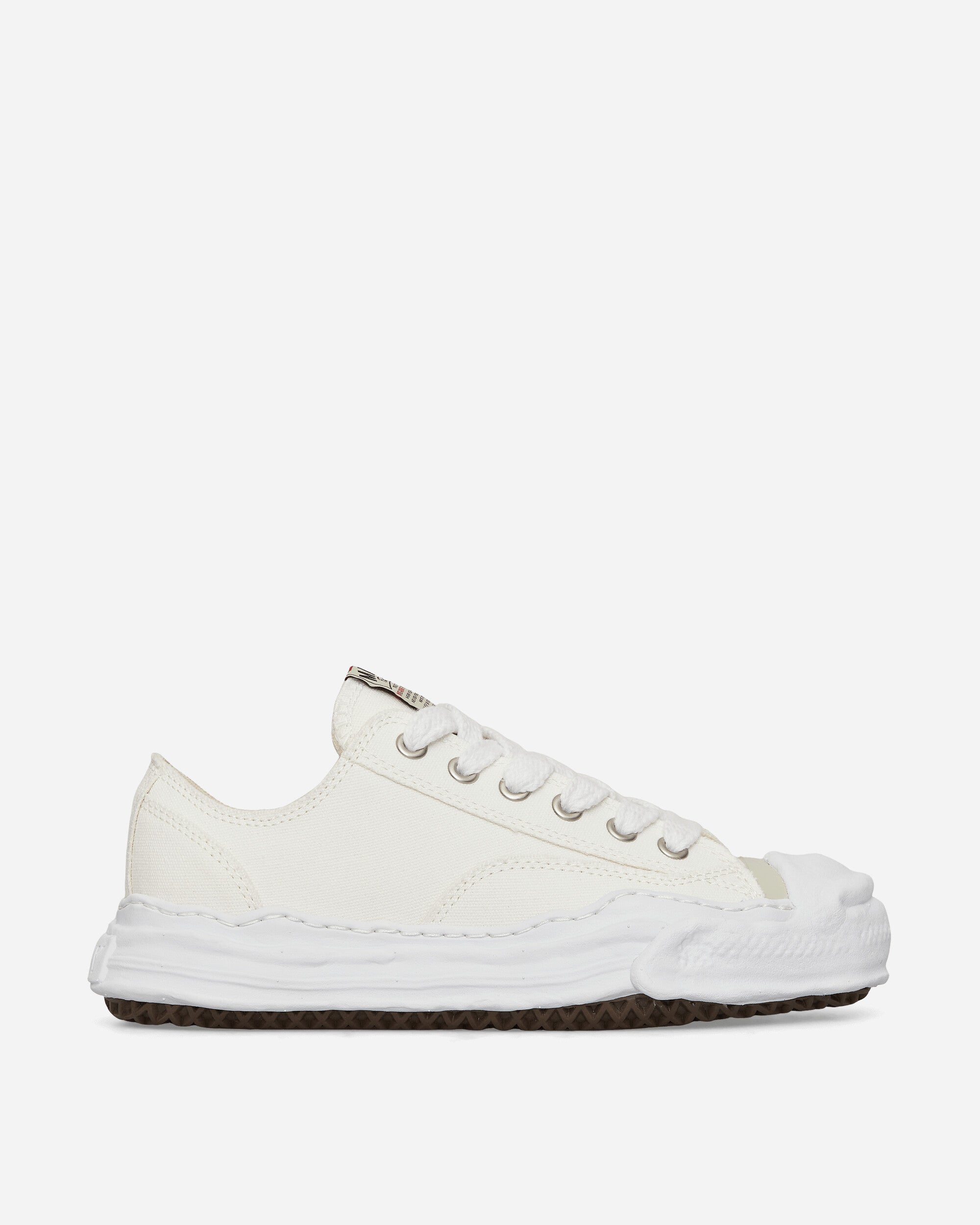 Hank OG Sole Canvas Low Sneakers White