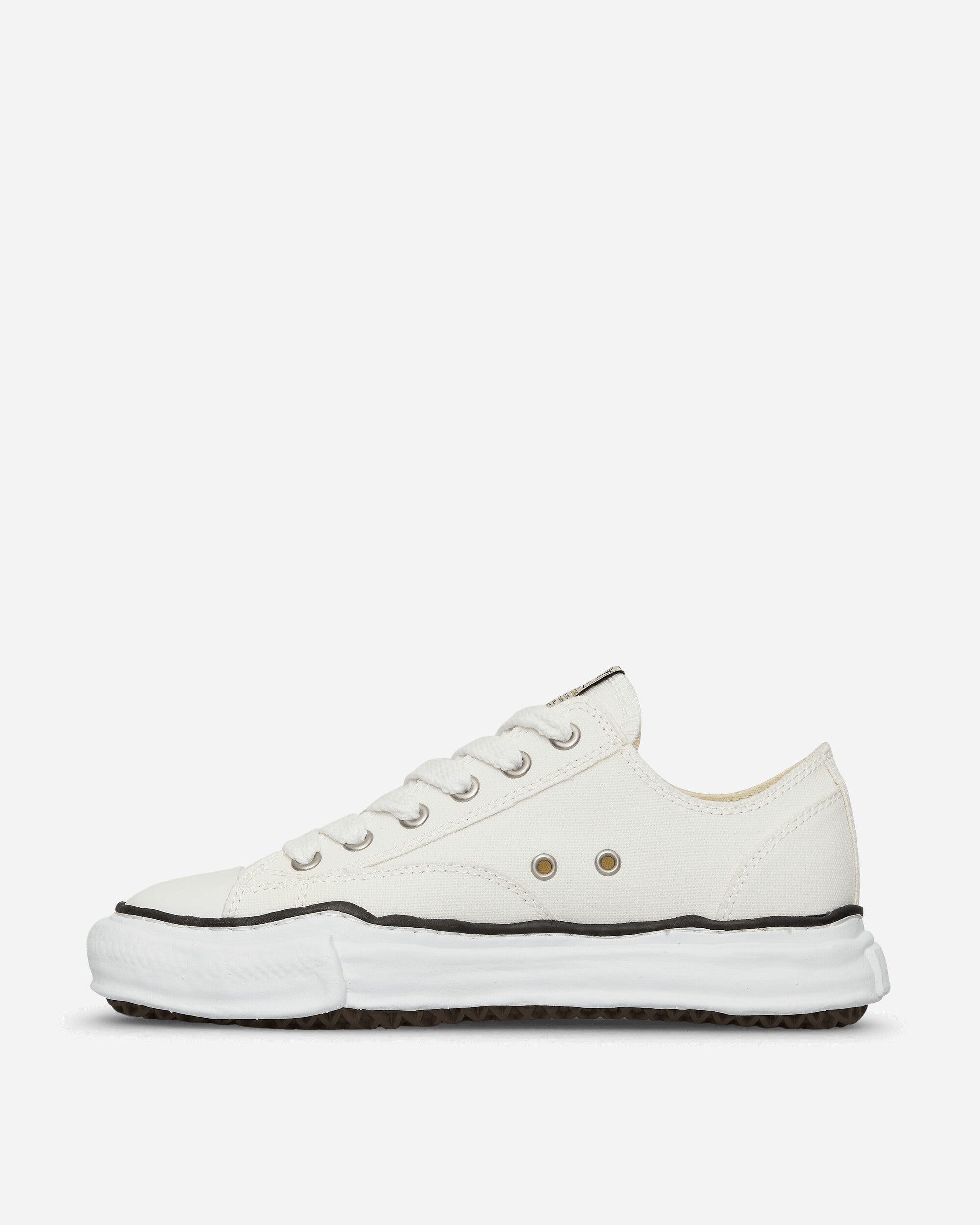 Maison MIHARA YASUHIRO Peterson OG Sole Canvas Low Sneakers White