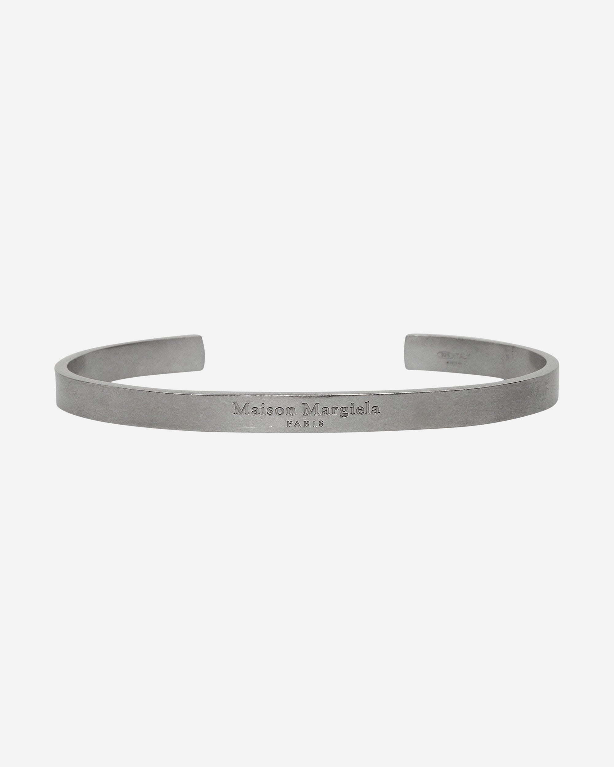 Maison Margiela Logo Cuff Silver - Slam Jam Official Store