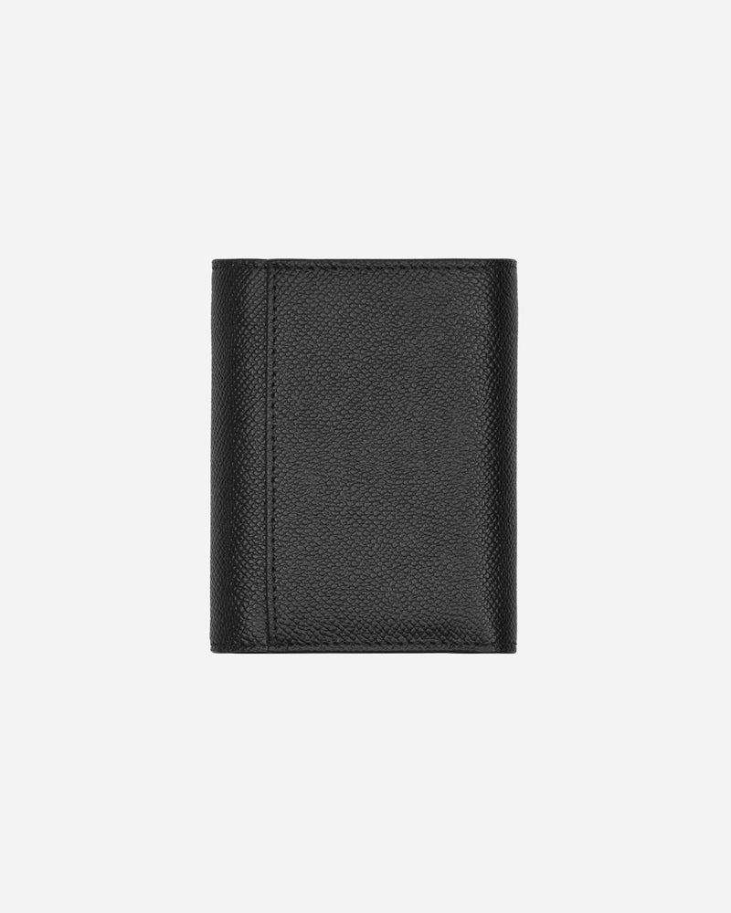 Maison Margiela Four Stitches Compact Wallet Black - Slam Jam