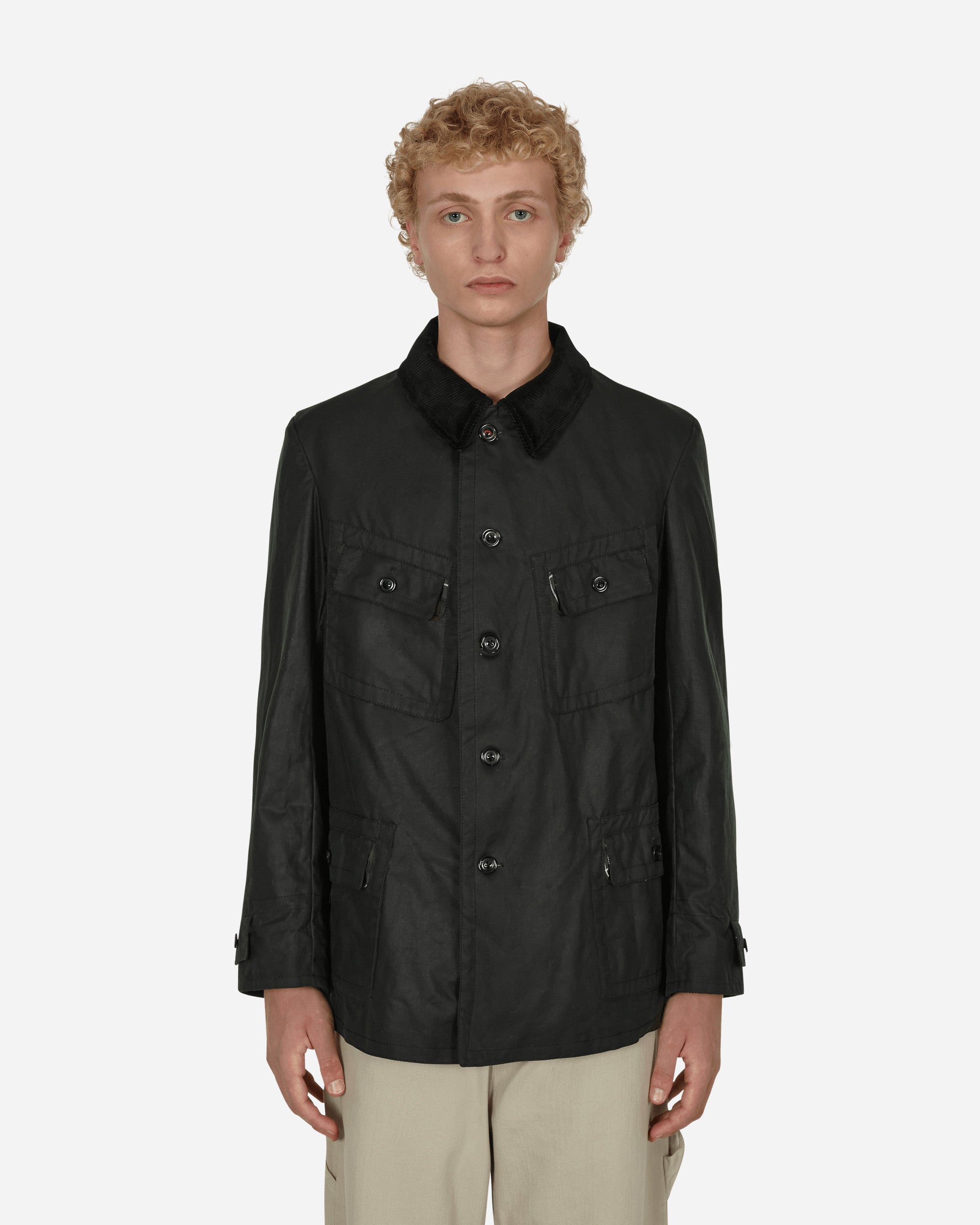 Maison Margiela Waxed Cotton Jacket Green - Slam Jam® Official Store