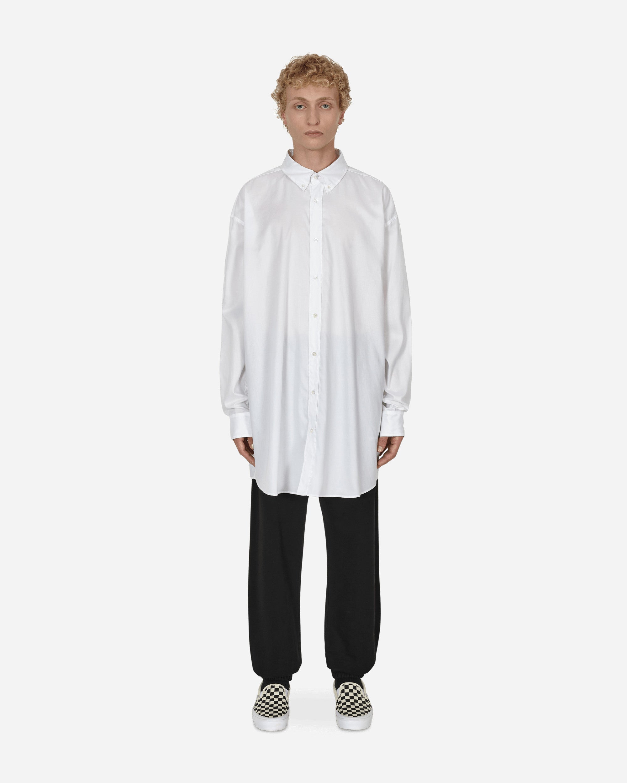 Maison Margiela Décortiqué Oxford Shirt White - Slam Jam® Official