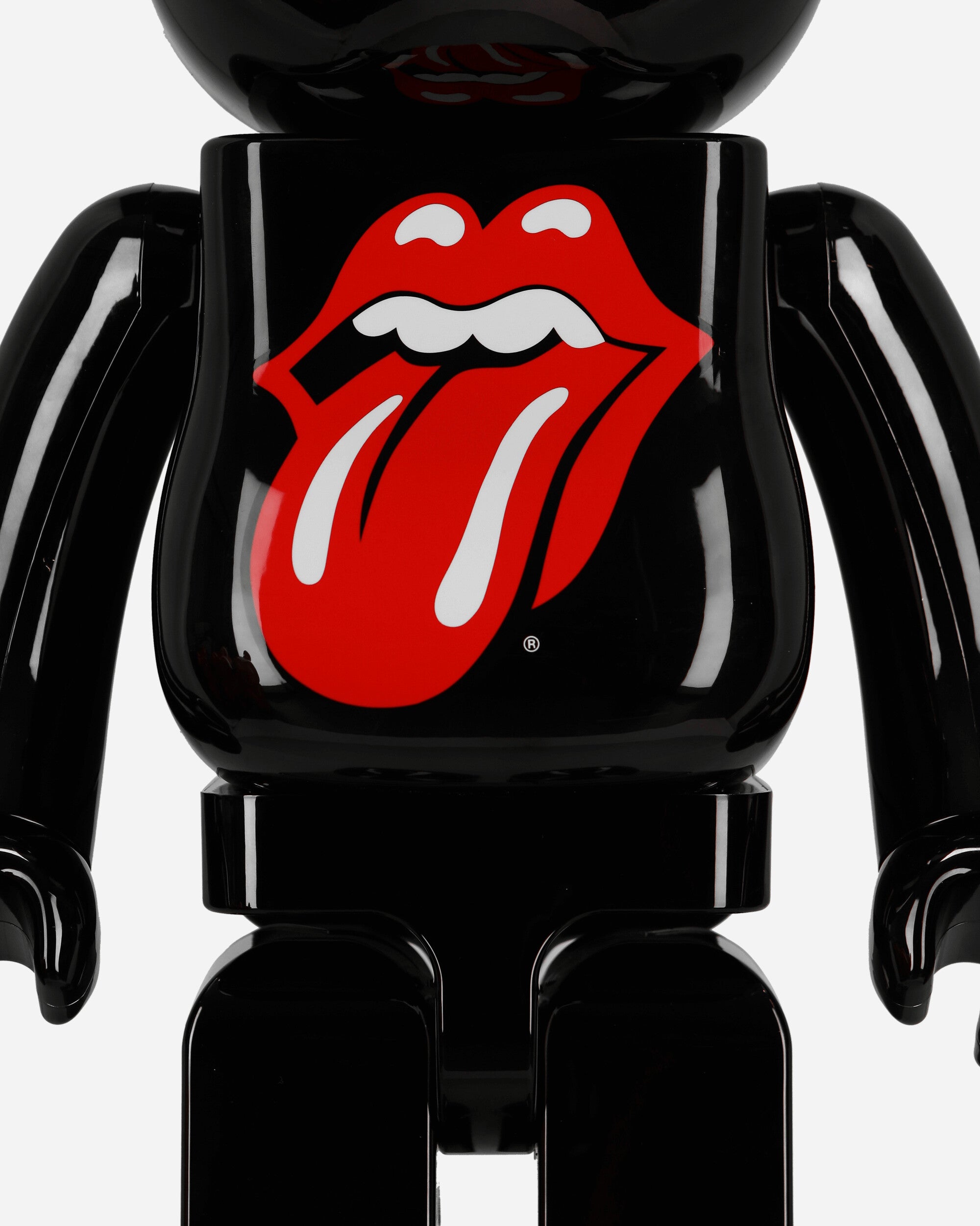 Medicom 1000% The Rolling Stones Lips & Tongue Be@rbrick Black