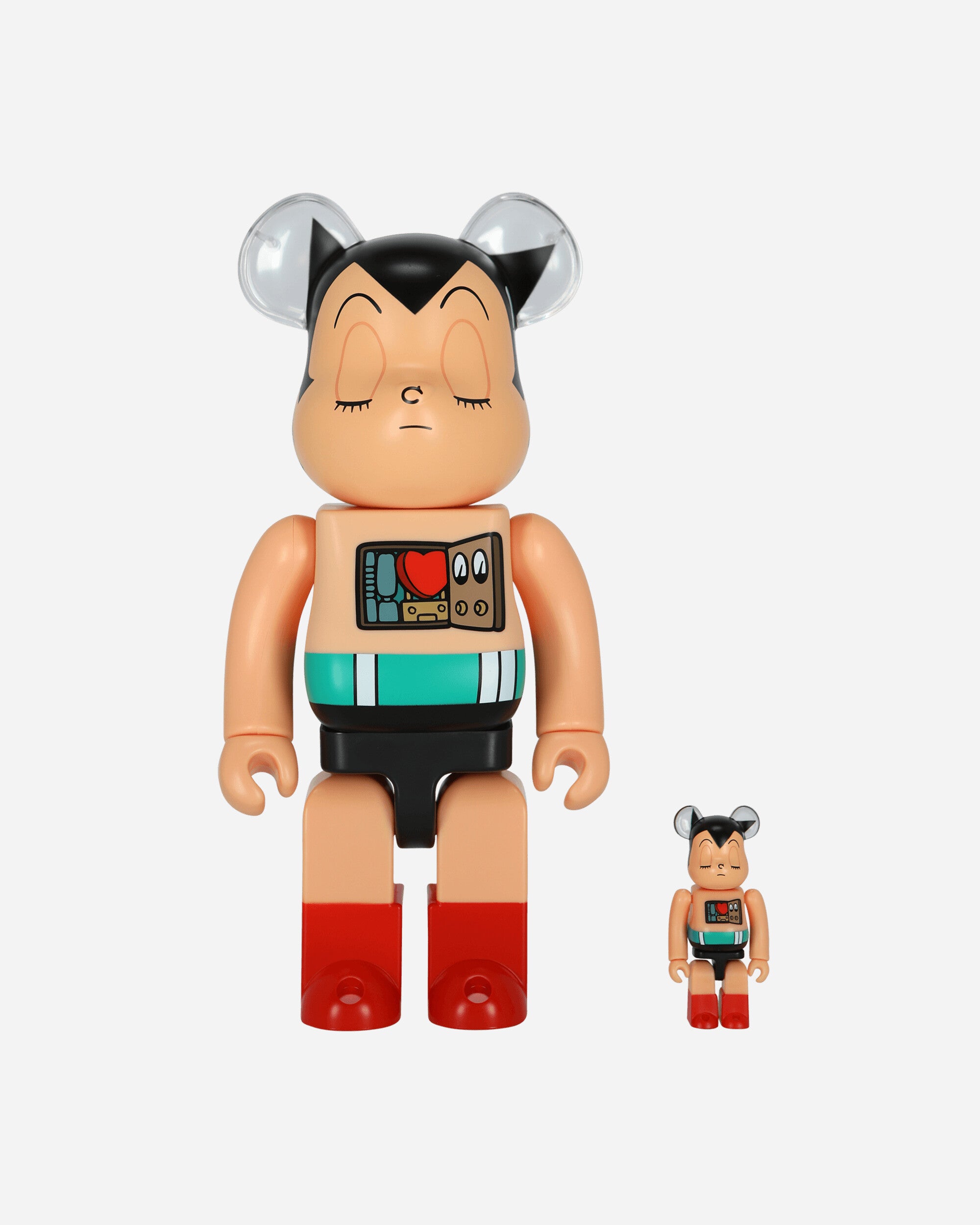 Medicom 100% + 400% Astro Boy Sleeping Version Be@rbrick Multicolor