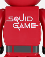 Medicom 100%+400% Squid Game Guard Square Ass Homeware Toys 14SQUIDS ASS