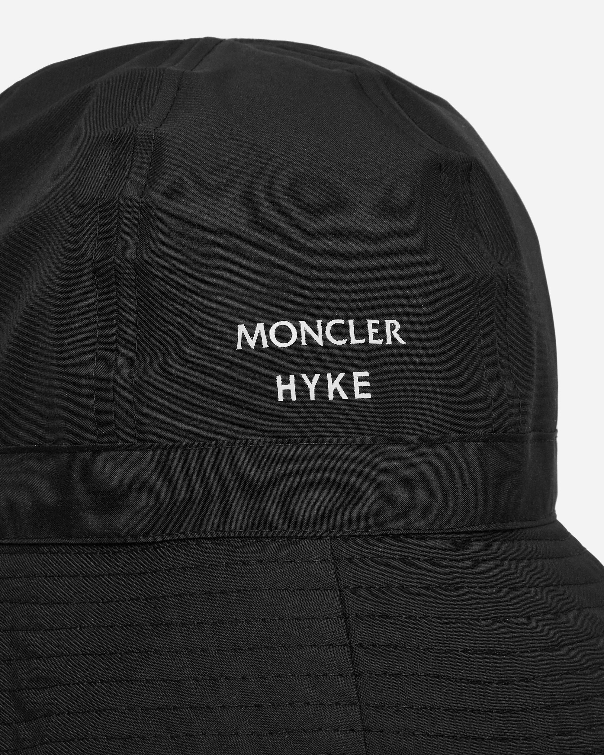 Moncler Genius 4 Moncler HYKE Bucket Hat Black - Slam Jam Official