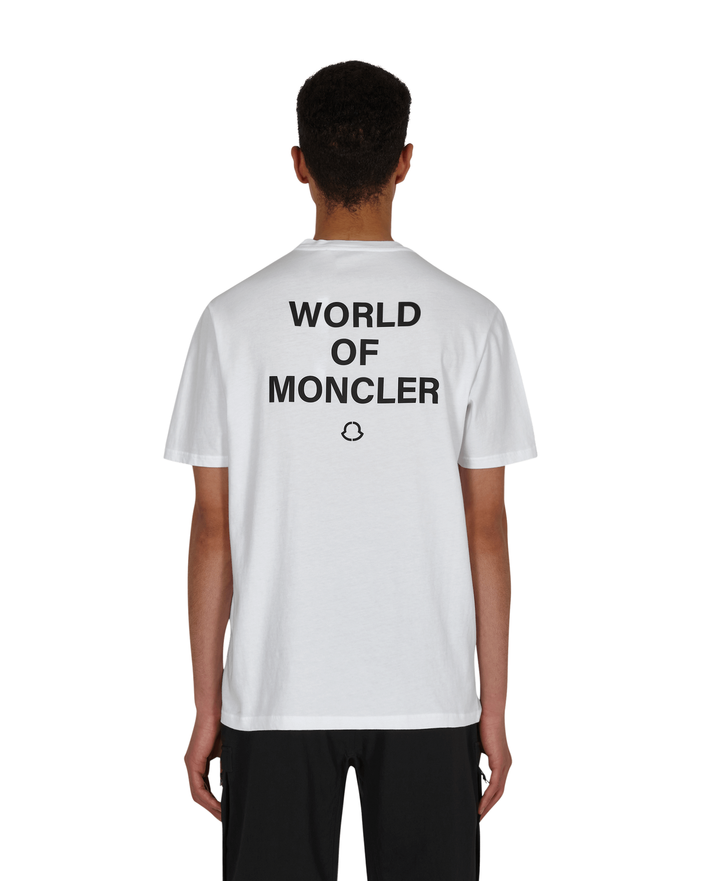 Moncler Genius Fragment T-Shirt White T-Shirts Shortsleeve G209U8C00008 001