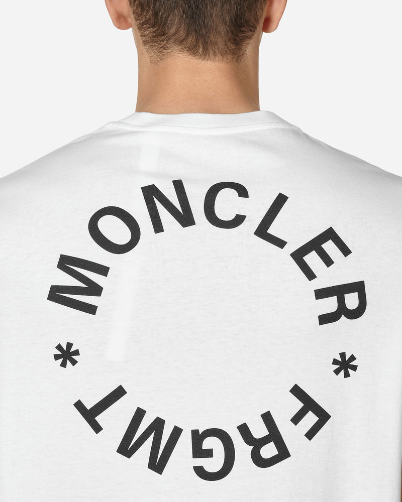 Moncler Genius FRGMT Logo T-Shirt White - Slam Jam Official Store