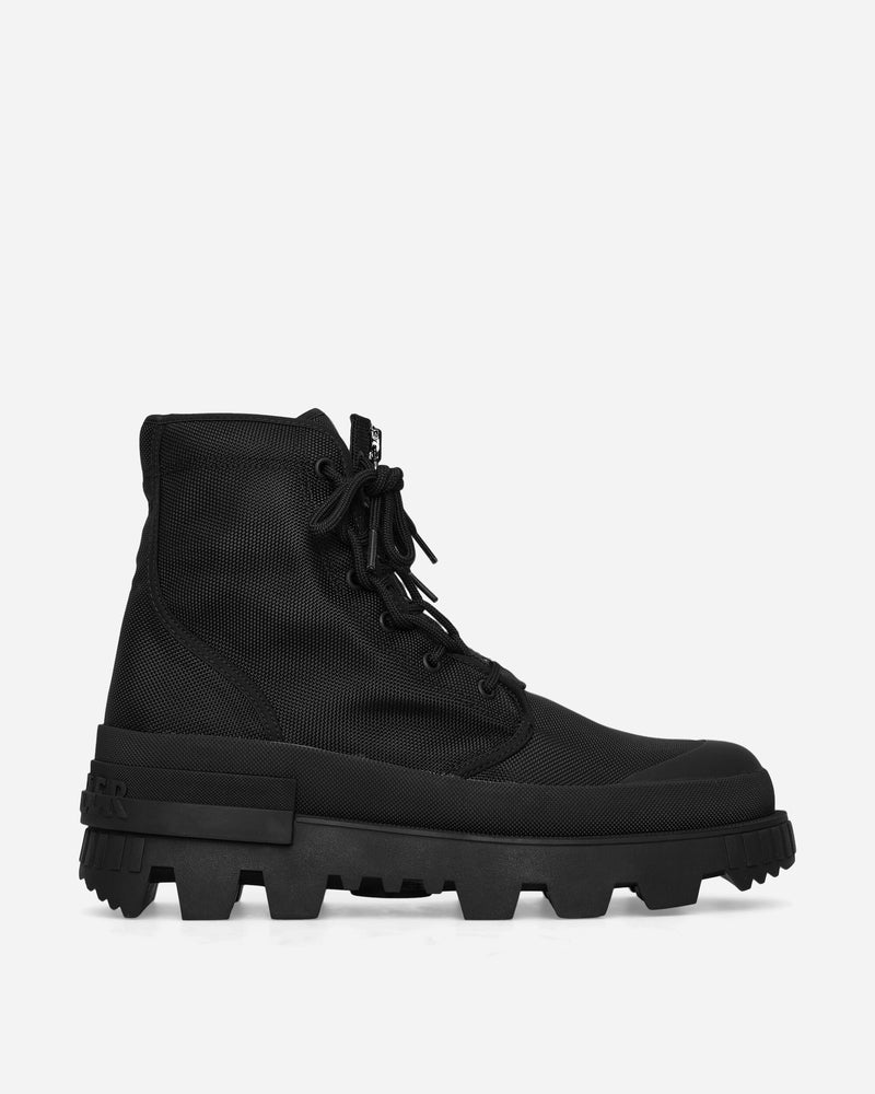 Moncler Genius 4 Moncler HYKE Desetrix Lace-Up Boots Black