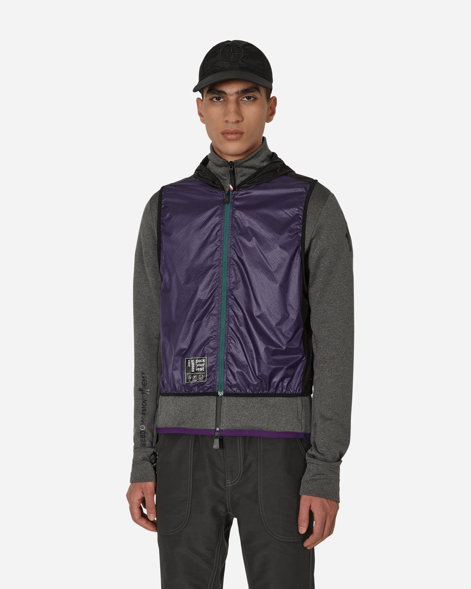 MONCLER GRENOBLE, Purple Men's