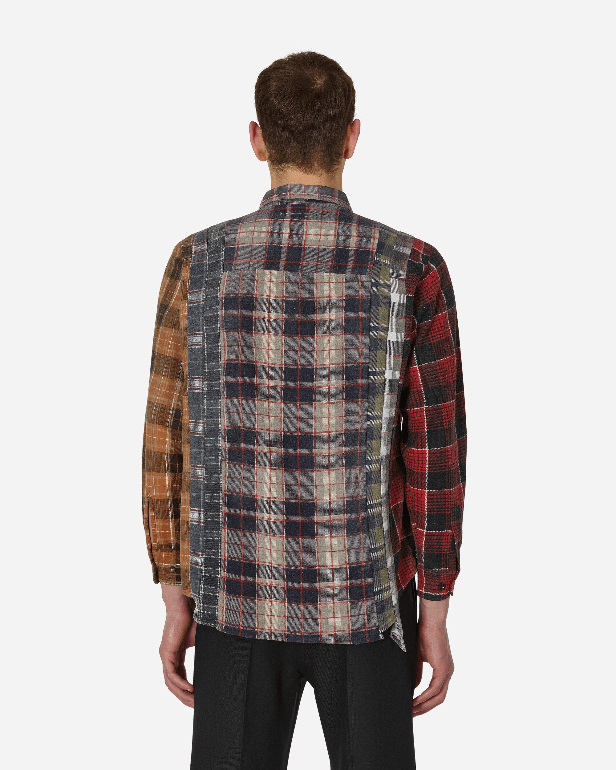 Needles 7 Cuts Flannel Shirt Reflection Multicolor - Slam Jam