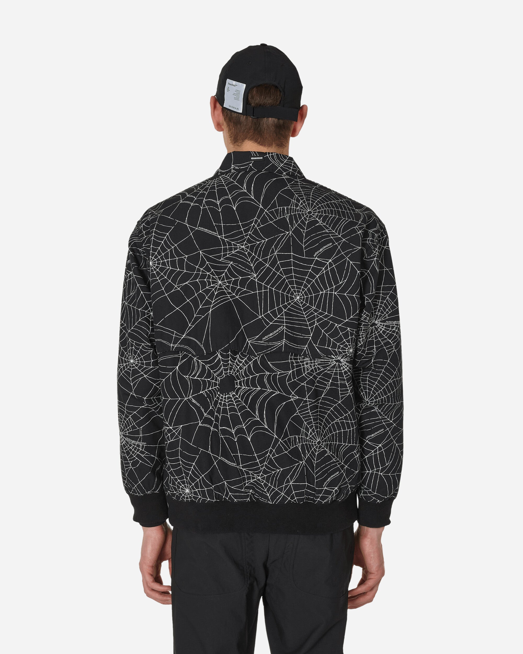 Neighborhood Spiderweb Work Jacket Black - Slam Jam Official Store