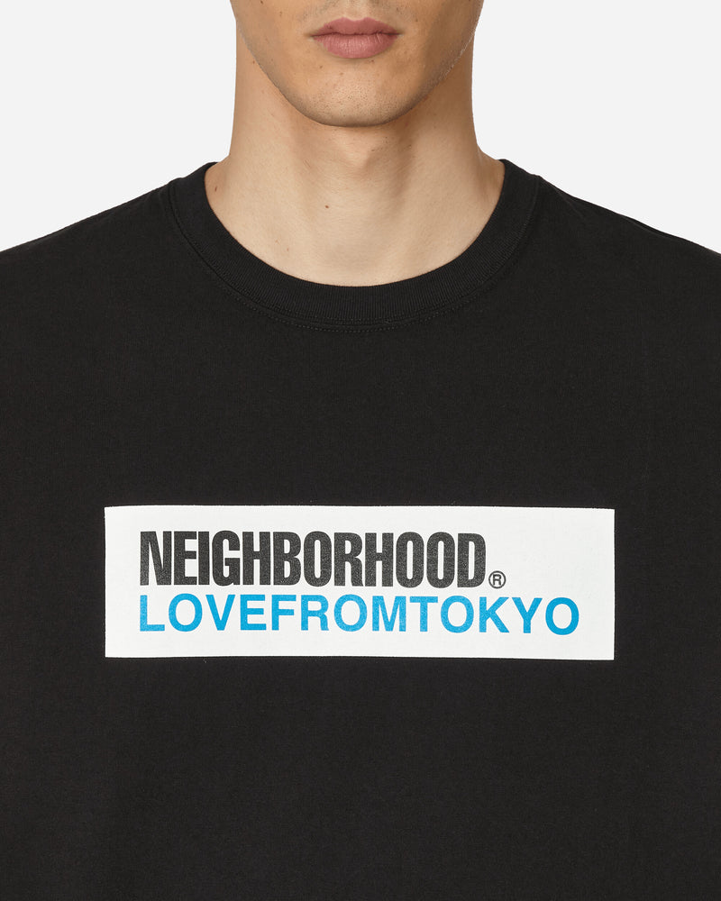 Neighborhood SS-2 T-Shirt Black / Blue - Slam Jam® Official Store