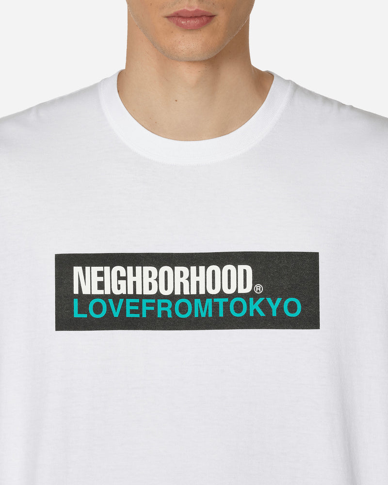 Neighborhood SS-2 T-Shirt White / Blue - Slam Jam Official Store