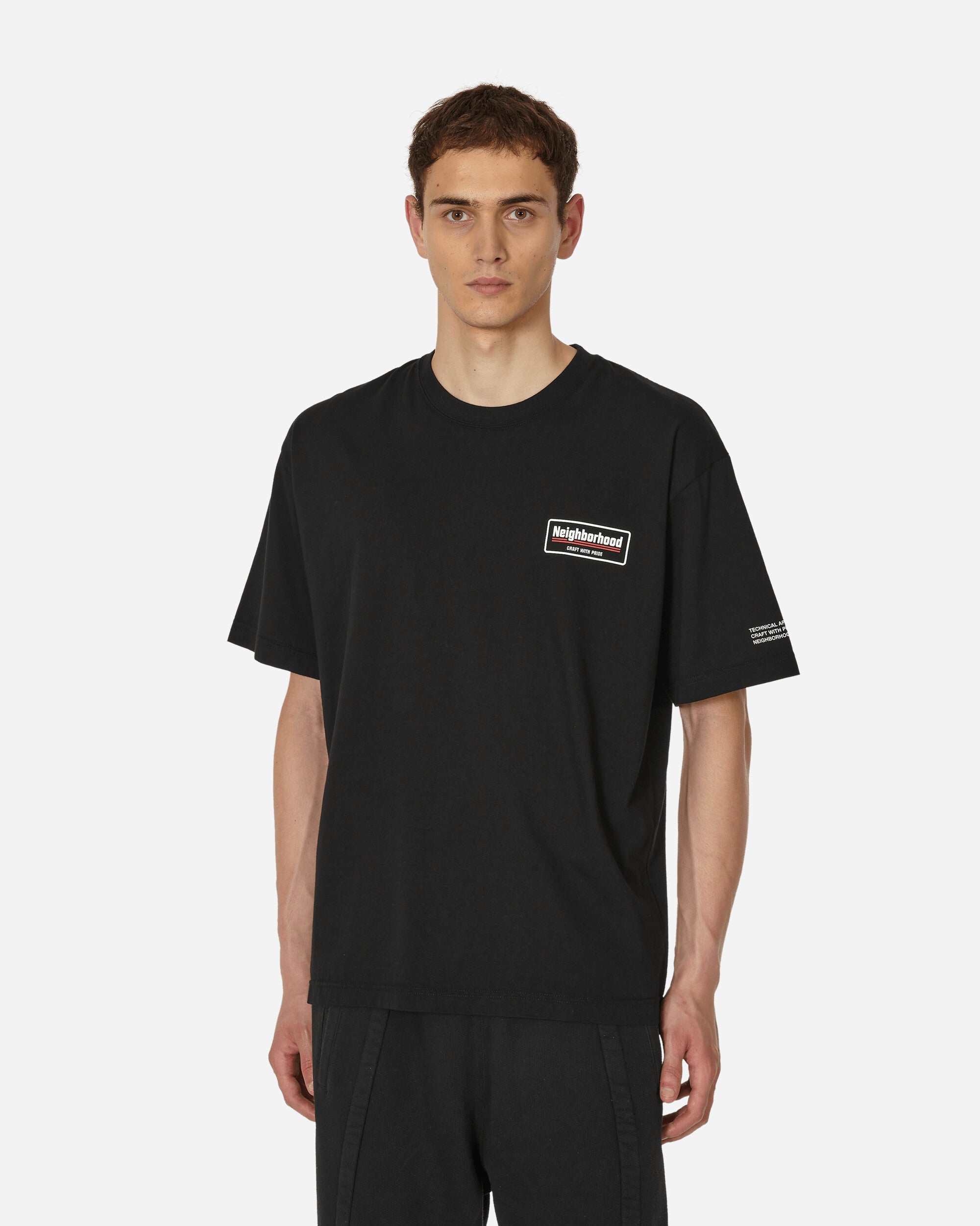 Neighborhood SS-4 T-Shirt Black - Slam Jam® Official Store