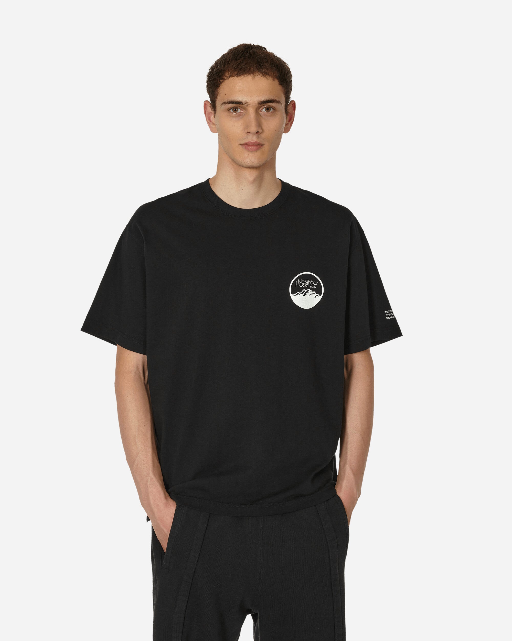 Neighborhood SS-5 T-Shirt Black - Slam Jam® Official Store