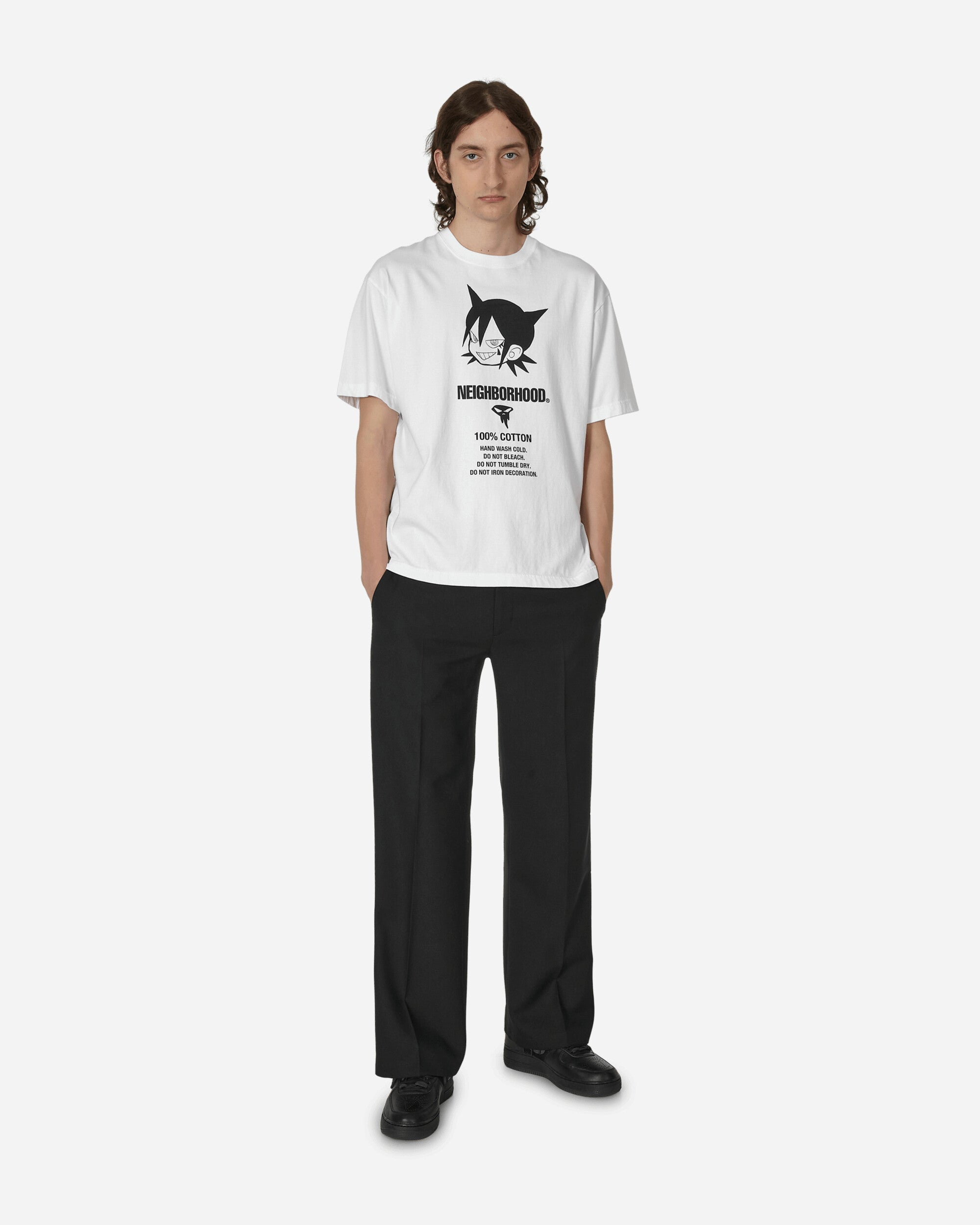 Neighborhood Jun Inagawa SS-3 T-Shirt White - Slam Jam Official Store