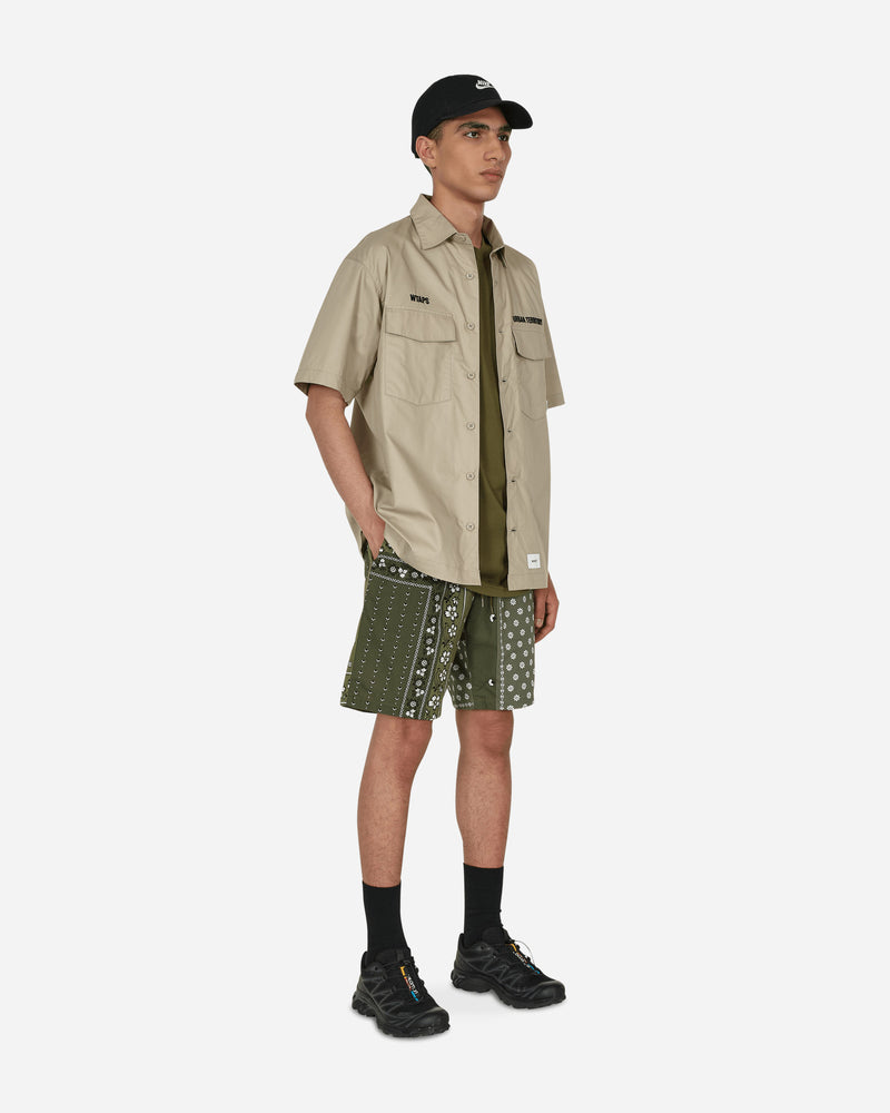 Neighborhood Bandana Chopped Shorts Green - Slam Jam Official Store