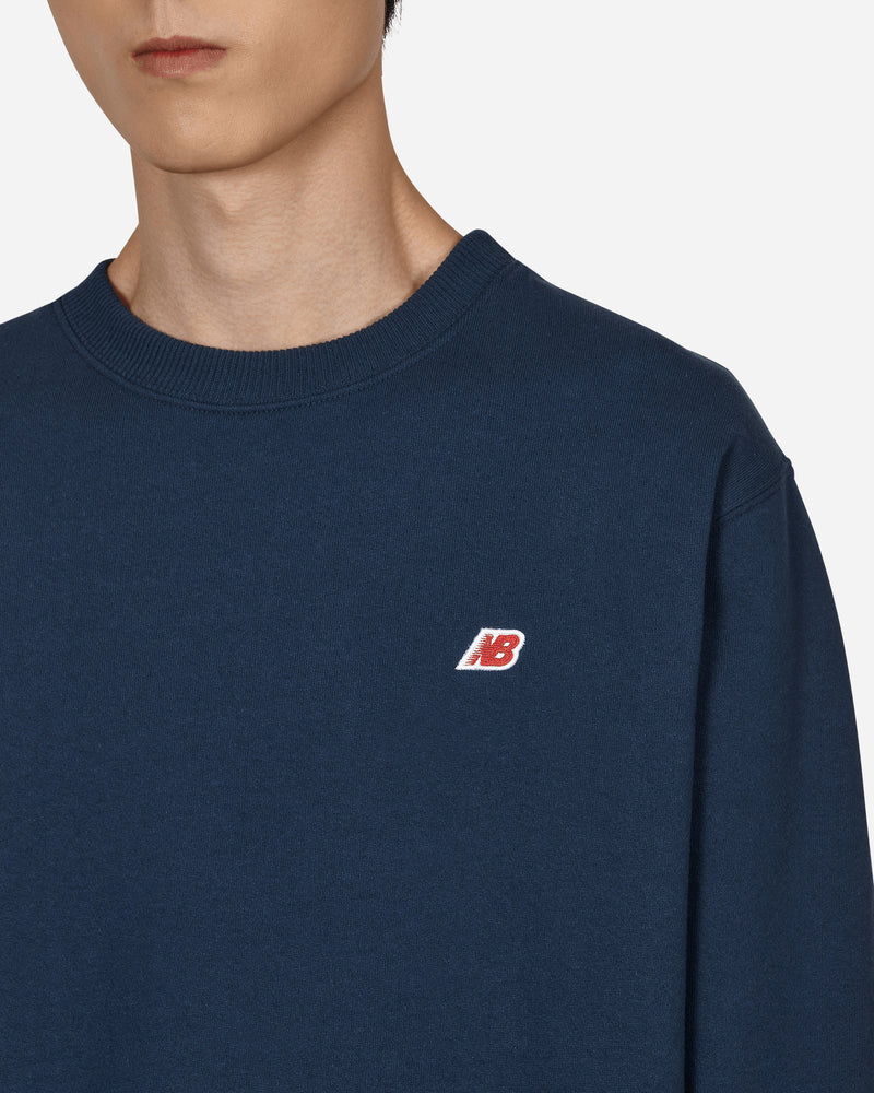 New Balance MADE in USA Core Crewneck Sweatshirt Blue - Slam Jam