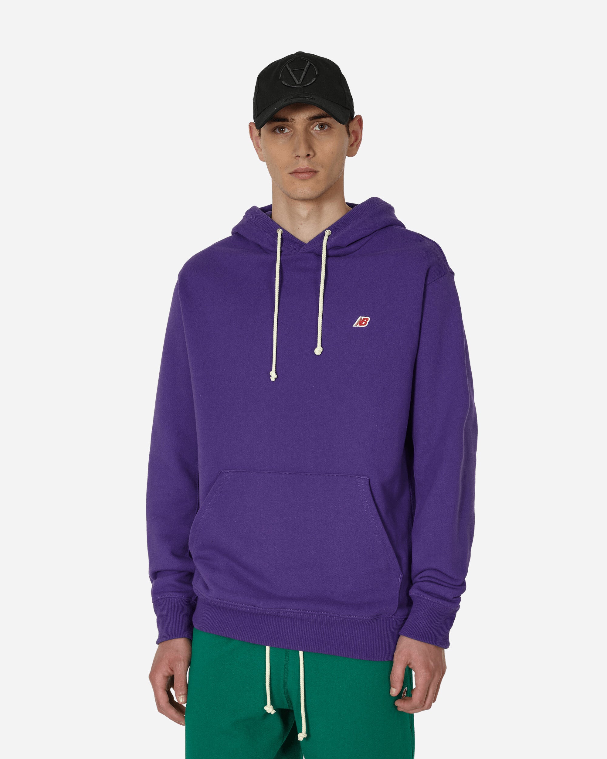 New Balance MADE in USA Core Hooded Sweatshirt Prism Purple