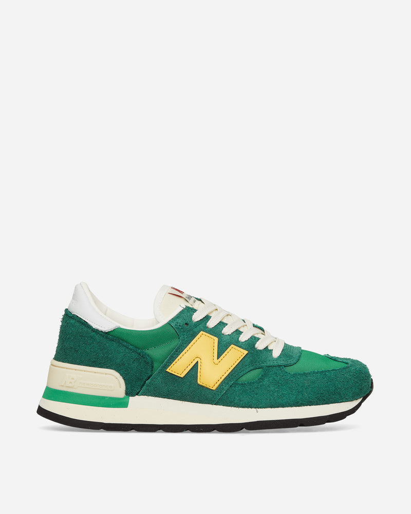 New Balance MADE in USA 990 Sneakers Green / Gold - Slam Jam