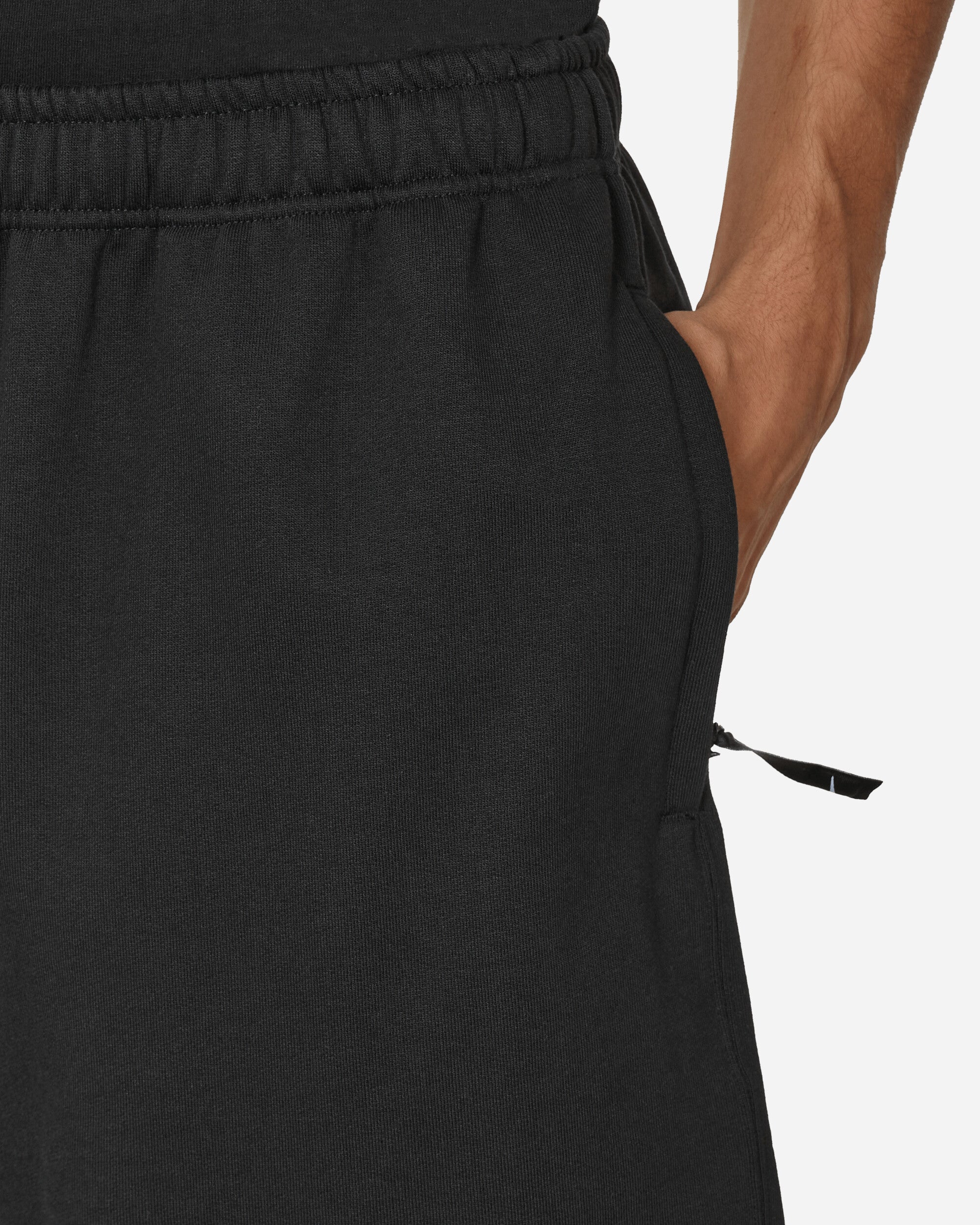 Nike Solo Swoosh French Terry Shorts Black - Slam Jam® Official Store
