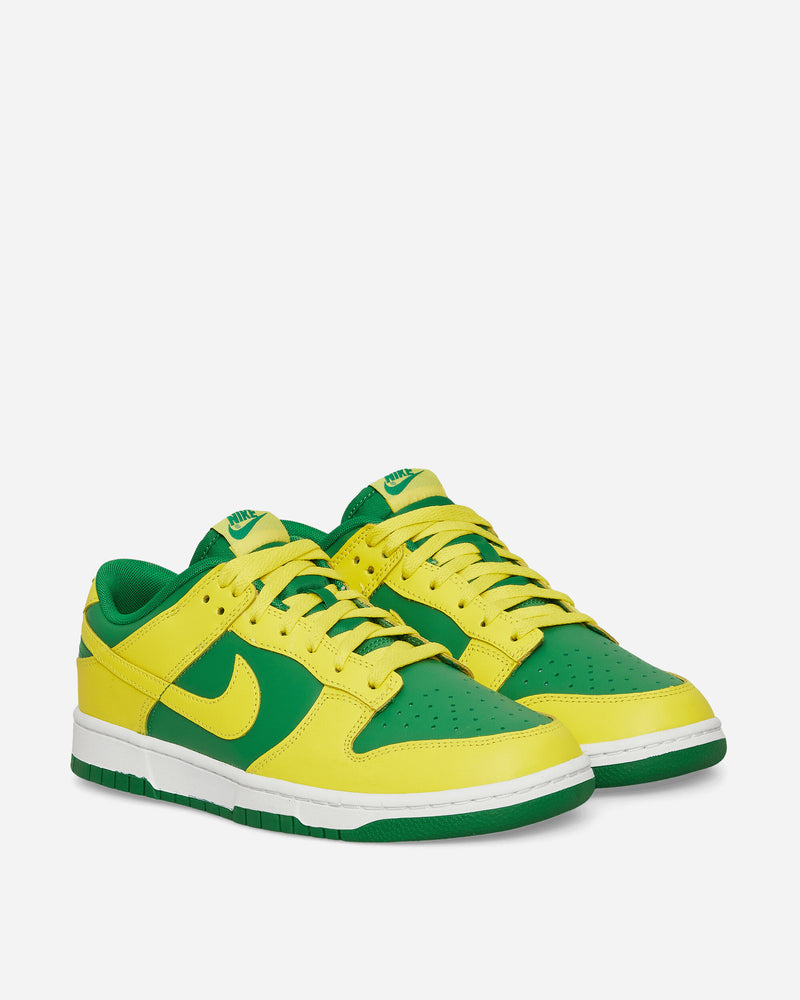 Nike Dunk Low Retro Sneakers Apple Green / Yellow Strike