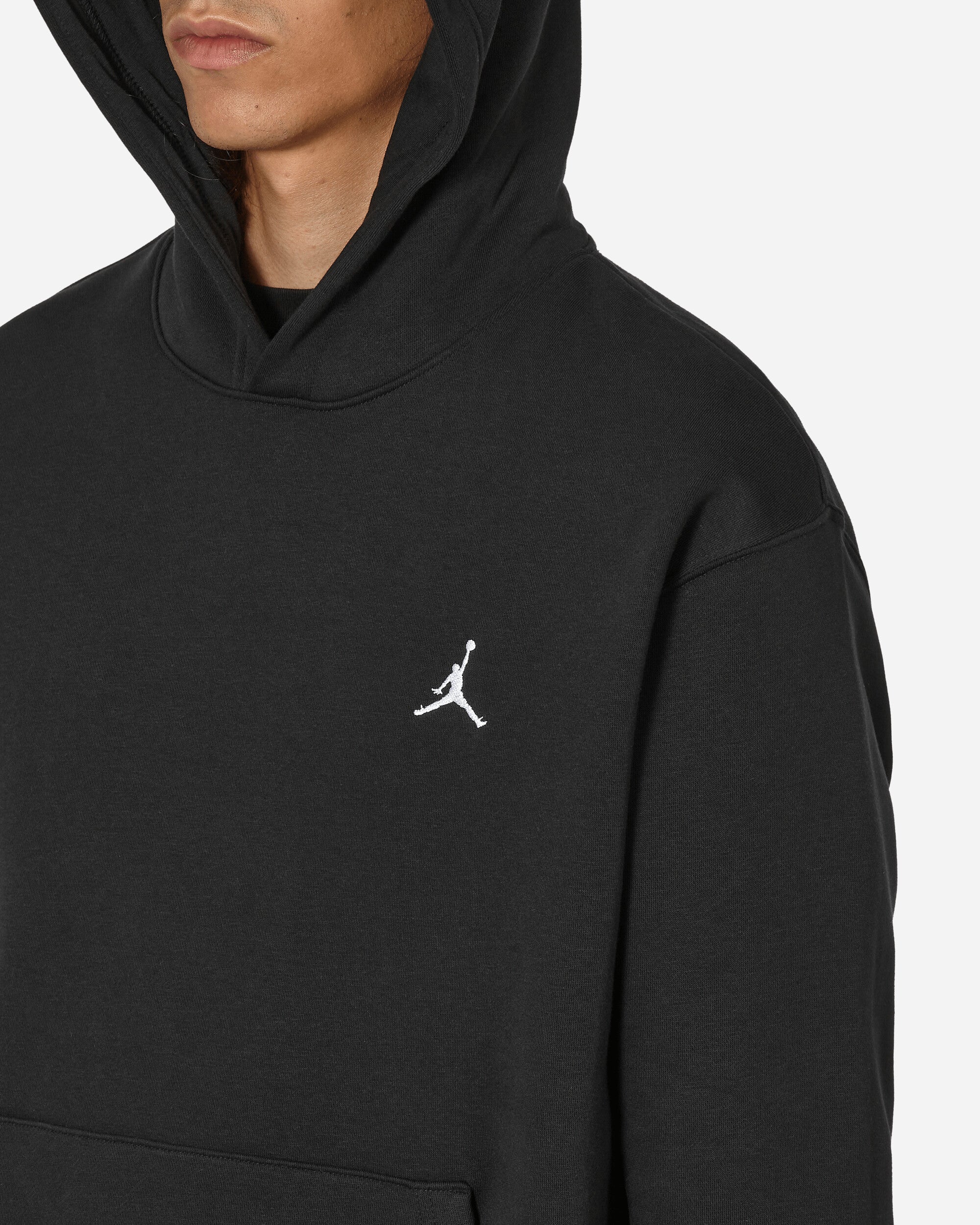 Nike Jordan M J Ess Flc Po Black/White Sweatshirts Hoodies FJ7774-010