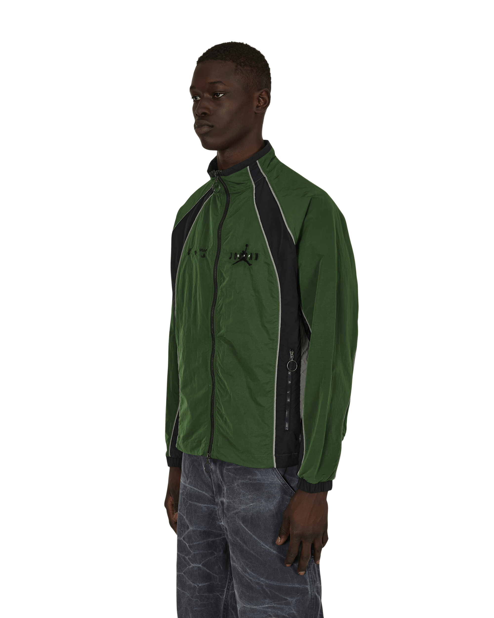 At placere fra nu af Genoplive Nike Jordan Off-White Track Jacket Green - Slam Jam® Official Store