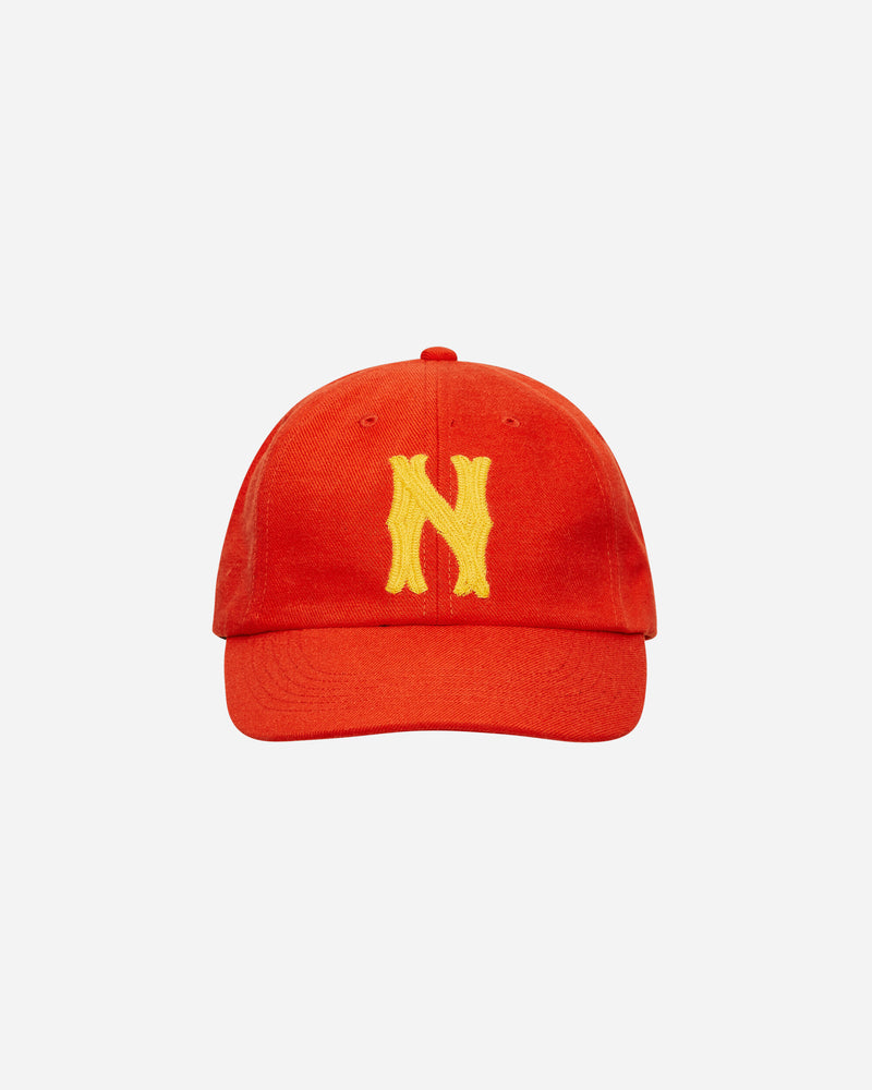 Noah Chainstitch N 6-Panel Hat Orange - Slam Jam Official Store