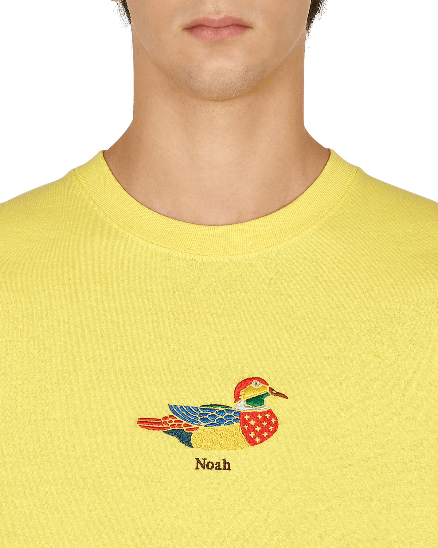 Noah Duck Ls Yellow T-Shirts Shortsleeve T018FW21 YWL