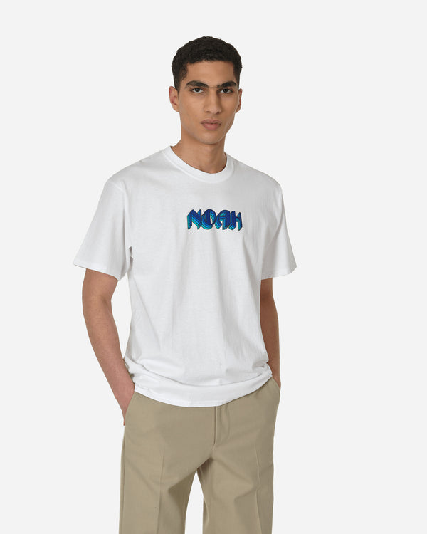 Noah - Stack Logo T-Shirt White