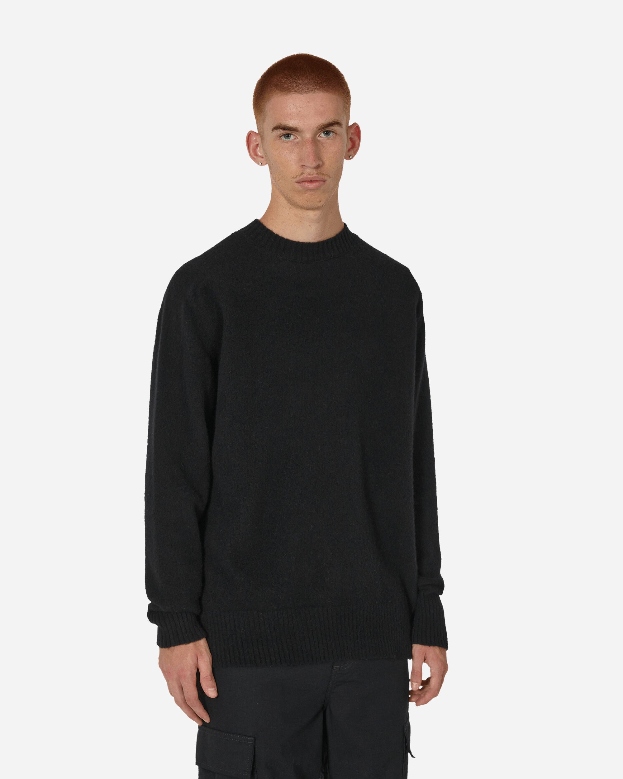 OAMC Whistler Crewneck Sweater Black - Slam Jam® Official Store