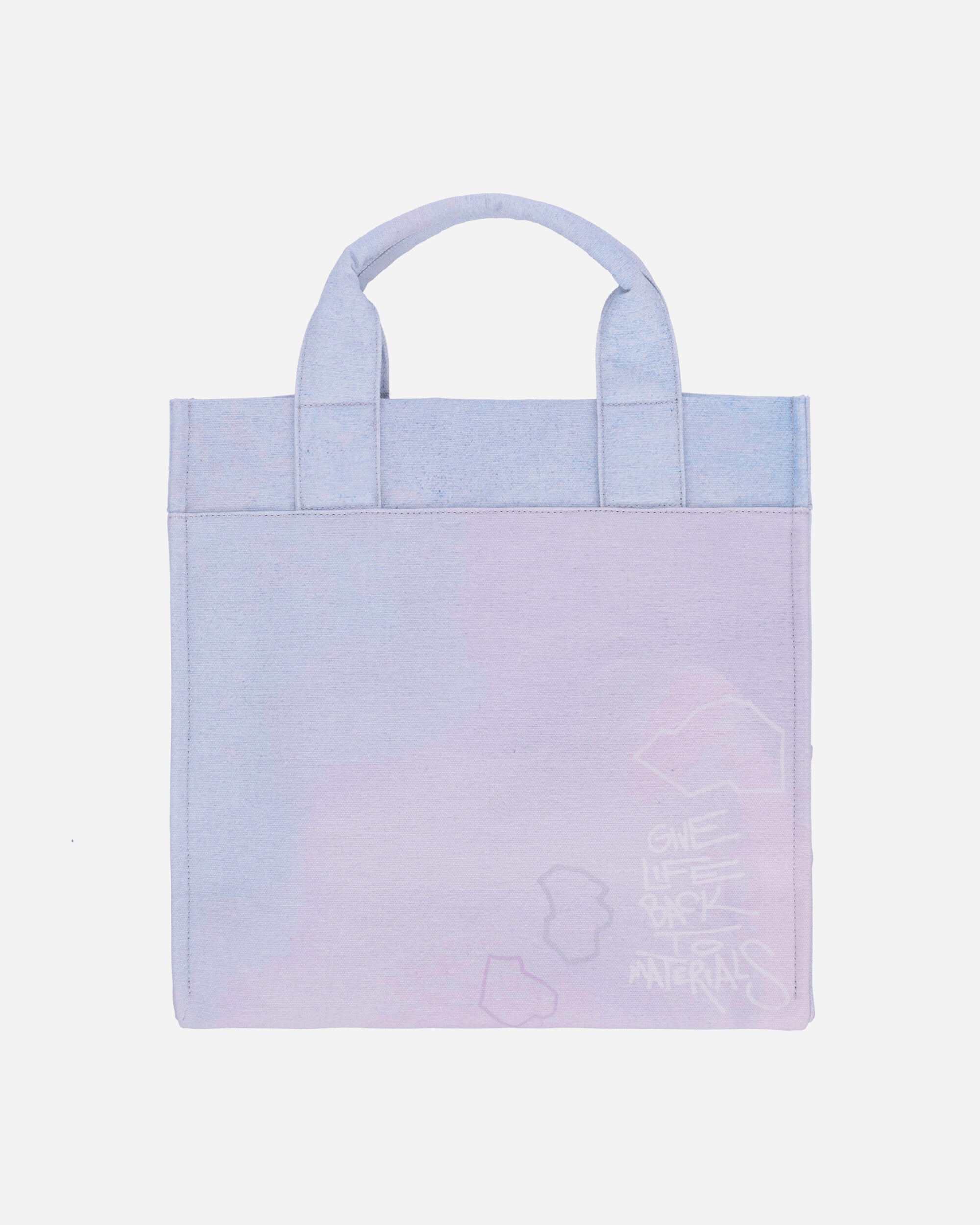 Objects IV Life Logo Tote Lilac Fade Bags and Backpacks Tote 002-703-23  LILFAD 