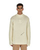 Off-White Meteornail Knit Zip Mockneck Tofu Tofu   Sweatshirts Crewneck OMHA122F21KNI001 6161